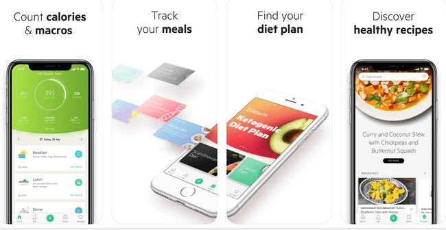 Food-Tracker-App, Lifesum