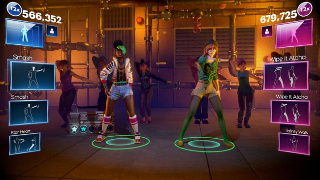 Dance Central Spotlight võrguühenduseta tantsumäng Xbox One'is.