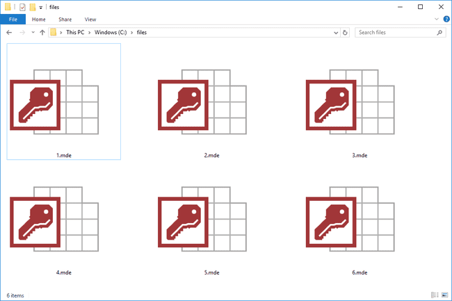 File MDE di Windows 10