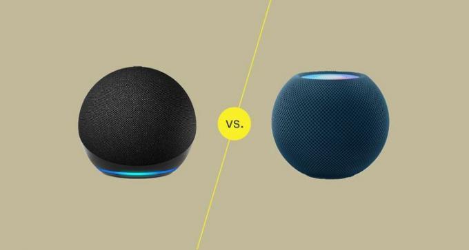 Echo Dot vs HomePod Mini