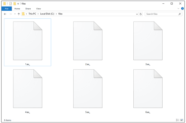 EX_ Bestanden in Windows 10