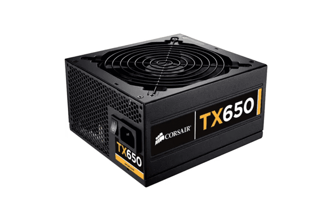 รูปถ่ายของ Corsair Enthusiast TX650 V2 ATX12V EPS12V Power Supply