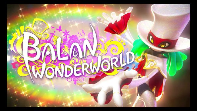 Zrzut ekranu zrzutu tytułu w grze Balan Wonderworld.