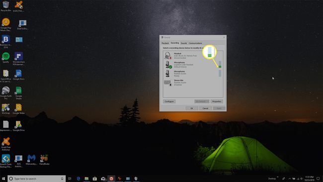 Windows 10'da Microsoft ses ölçer