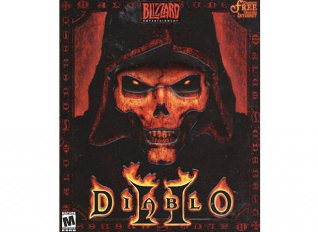 Обложка игры Diablo II