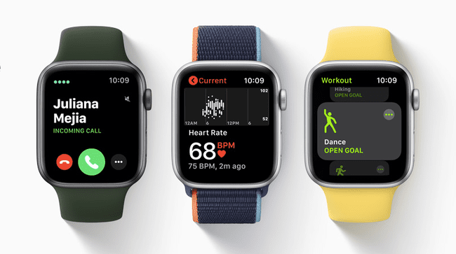 Apple Watchでの着信、BPM、およびワークアウトダンスの目標