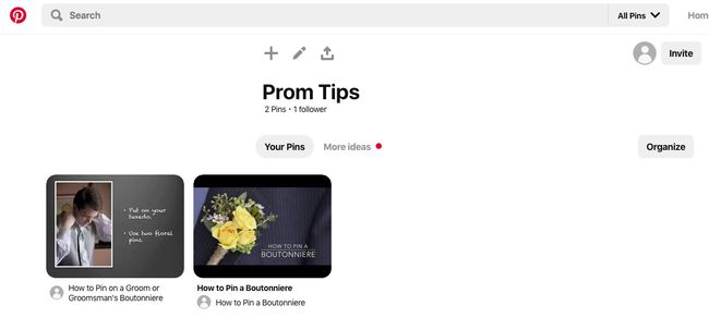 deljenje videoposnetka iz YouTuba na Pinterest