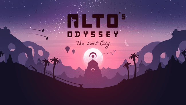 Cover art fra 'Alto's Odyssey: The Lost City'