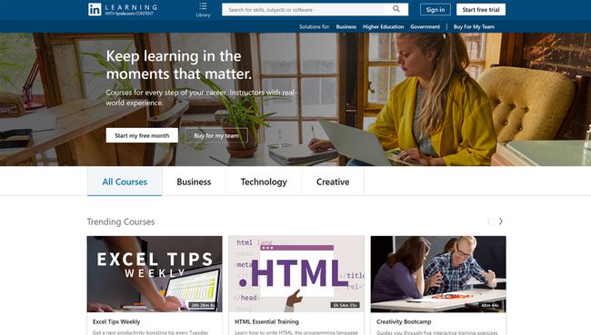 LinkedIn Learning-Website.